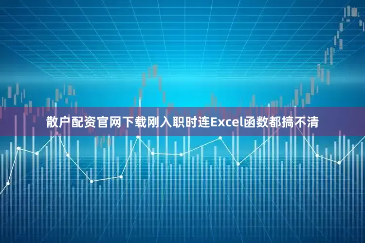 散户配资官网下载刚入职时连Excel函数都搞不清